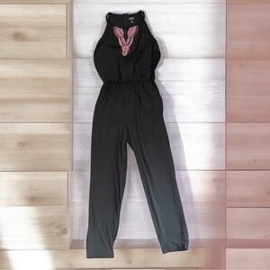 NICOLE MILLER Jumpsuit One Piece Beaded Romper XL